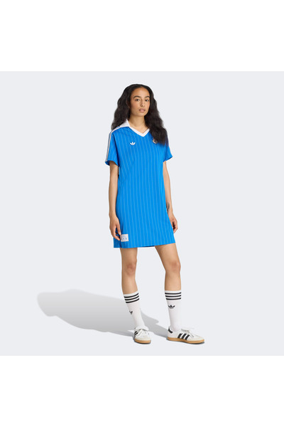 adidas Real Madrid Fc Madrid Icon DrEssential Kadın Mavi Elbise