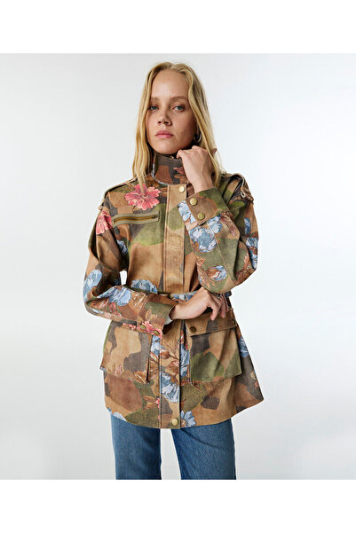 Twist Flower Printed Pardos