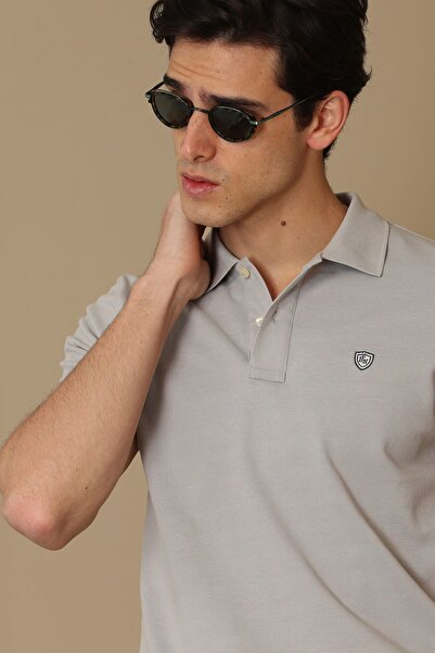 Lufian Polo Neck Comfort Fit Men's T-Shirt
