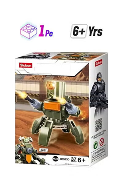 Sluban Atomic Storm Series – Space Robot Building Blocks Set (37 PCS)