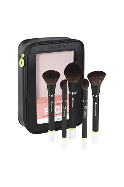 SEPHORA Professional Facial Brush Set – Intuitive Application and Smooth Finish