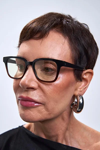 Bilge Karga Elvin Black Brown Blue Light Protective Glasses