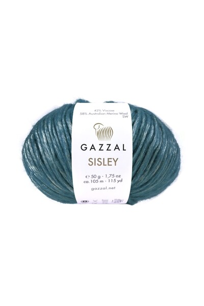 Gazzal Sisley 50gr 105mt El Örgü Ipliği