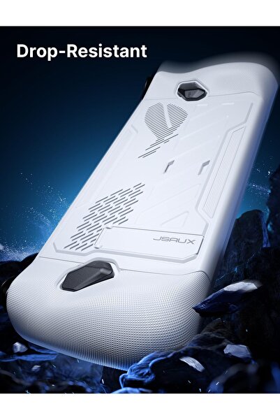 erorex Modcase Rog Ally Pc0109 Rog Ally Case غلاف أمامي قابل للفصل صمام متوافق ملحقات Rog Ally