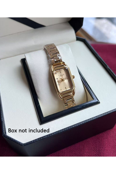 Youtrico Labaoli women's wristwatch,simple and stylish square watch,indexes set with diamonds