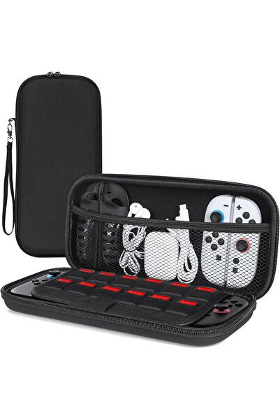 erorex حقيبة حمل لجهاز Nintendo Switch 2 مقاس 7.9 بوصة، هيكل صلب واقٍ، حقيبة سفر محمولة متينة لجهاز Switch