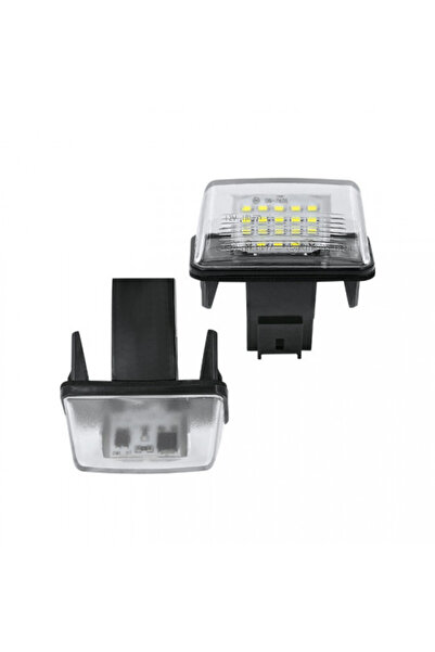 Led Light Alex Set 2 becuri LED pentru plăcuța de înmatriculare compatibile c...