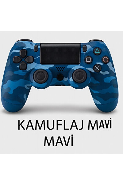 alphastore Kablosuz Ps4 Oyun Kolu Uyumlu Çift Titreşim Motorlu(LOGOSUZ)