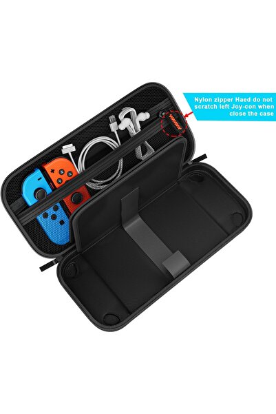 erorex Switch Case Compatible Nintendo Switch/Switch Oled Carrying Case 20 Game Cartridges Protective Hard