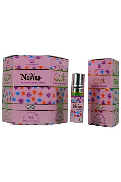 Al Rehab perfumes 6-Piece Nadina Concentrated Perfume Oil Without Alcohol 6ml