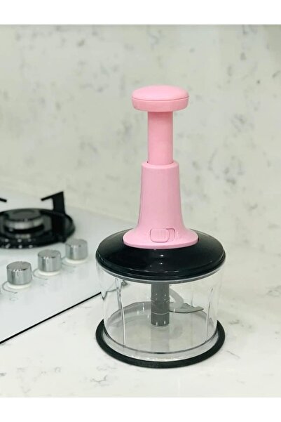 Genel Markalar FOB HOME Çelik Bıçaklı Üstten Basmalı Pratik Doğrayıcı El Rondosu