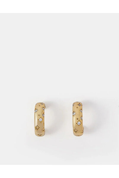 Accessorize Z Yıldızlı Halka Küpe