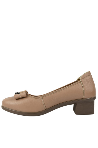 FORMAZIONE Casual shoes, women, FORMAZIONE, 4725802 beige, leather 40