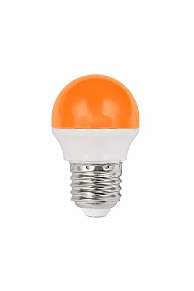 edc LED Bulb E27 G45ZD 2W Orange