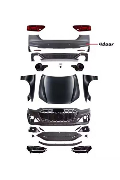 Audi A5 UYUMLU 2008-2016 DAN 2023 E DÖNÜŞÜM SETİ