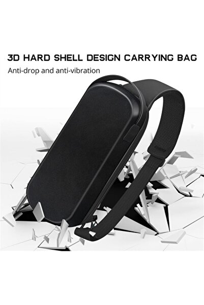 erorex حقيبة حمل صلبة ثلاثية الأبعاد من Rog Ally حقيبة ظهر للسفر ووحدة تحكم Rog Ally Steam Deck وحقيبة تخزين الملحقات