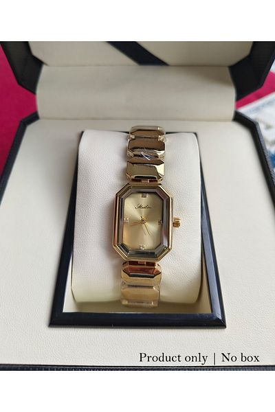Youtrico Labaoli women's wristwatch,simple and stylish square watch,indexes set with diamonds