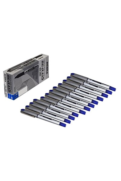 Zebra 10-Piece Clip On Dry Ink Pen Set