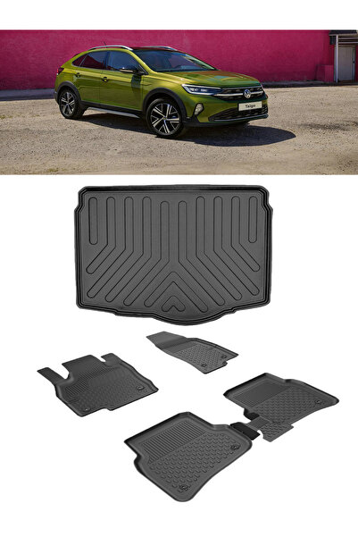 Sahler Taigo 2022 ve Sonrası 4.5D Paspas 3D Rİzline ALT Bagaj Havuzu Set