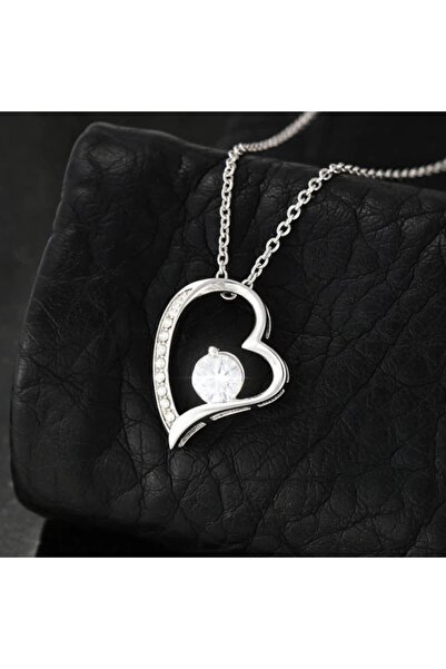 OEM Cadou personalizat pentru fiică - Colier cu inimă de la mama, din argint 925