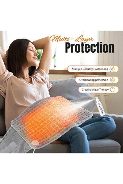 ComfyVibe Wearable Heating Pad Electric Heating Pad with Temperature Settings Heating Pad for Neck Shoulder