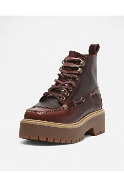 Timberland STONE STREET MID LACE UP BOOT Kadın Kahverengi Bot TB0A27YZEIW1