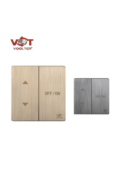 Vooltex Voltex Piano White Curtain Switch
