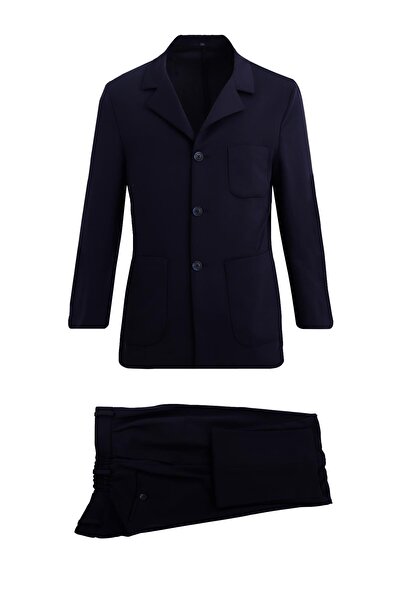 Uki LACİVERT Comfort Fit 6 Drop Takım Elbise