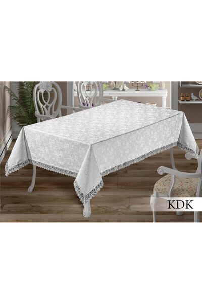 maison royale KDK Ekonomik Masa Örtüsü Sunumluk Güpürlü Kutusuz