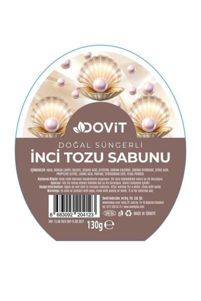 Dovit Pearl Powder Soap