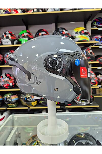 MT Cosmo SV Solid A2 Nardo Gri Açık Kask
