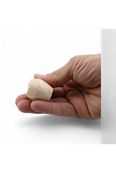 Badem10 Λαβή με κουμπιά από μεταλλικό χρώμα 10 τμχ Έπιπλα σε χρώμα καρυδιάς για ντουλάπι κουζίνας Λαβή συρταριού ντουλαπιού Πλαστική