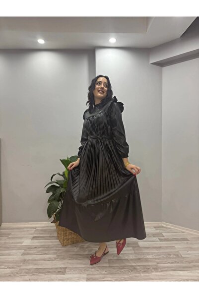 Butik Deri Elbise