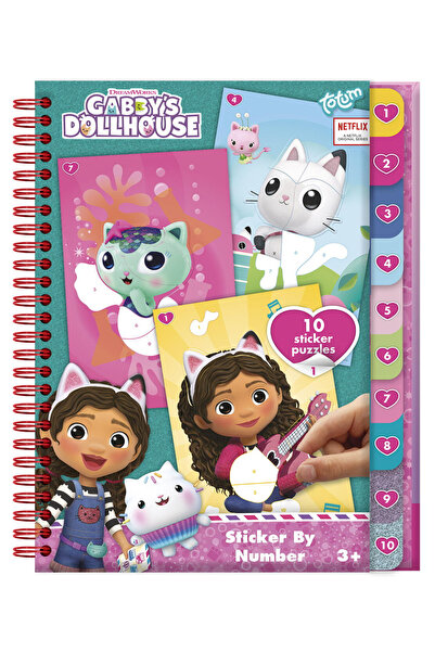 Totum Βιβλίο δραστηριοτήτων και αυτοκόλλητων - Κουκλόσπιτο της Γκάμπι