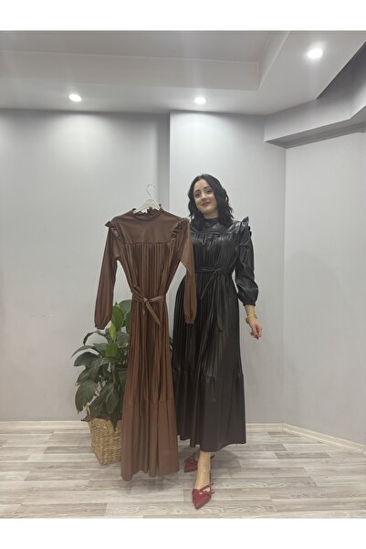 Butik Deri Elbise