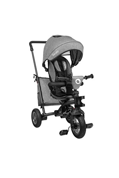 Lİonelo Tris Multifunctional Foldable Tricycle for Kids, Grey