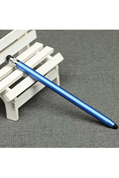 Techsuit Stylus pen Techsuit, 2 in 1 universal, Android, iOS, aluminum, dark blue, JC01