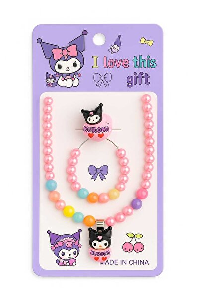 Eva Rose Girl's Necklace Bracelet Set Girl's Necklace Girl's Bracelet Girl's Jewelry Set Children's Bracelet