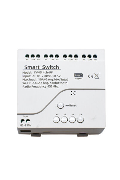 OEM Releu inteligent WiFi cu 3 moduri și 4 canale, DIY, 7-32V, compatibil cu ...