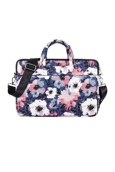 canvasartisan Geantă pentru laptop 13-14 inch CanvasArtisan, Albastră, H43-C22