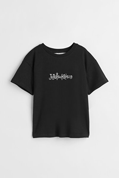 Darkia Jujutsu Kaisen Anime Cartoon Text Design Printed Unisex Children's T-S...