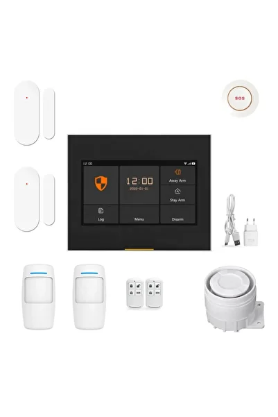 OEM Smart WiFi Security System with 4.3" IPS Touch Screen, Tuya/SmartLife Compatible