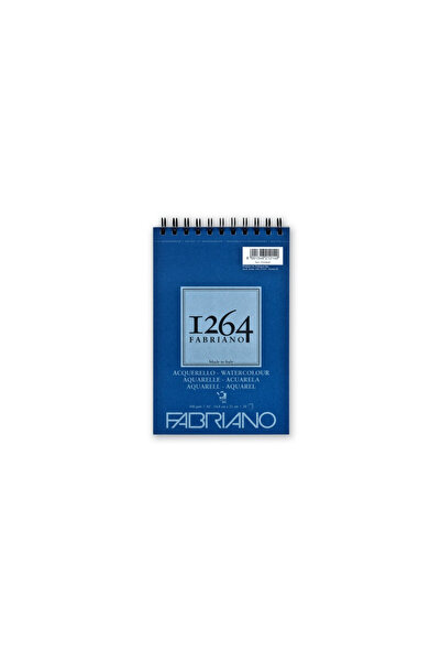 Fabriano Bloc desen 1264 Watercolor, A5, 300gr, 20 file, cu spirala