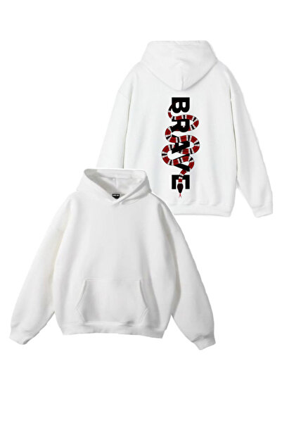 Sebesta Fashion سترة بغطاء للرأس من القطن مطبوعة بـ 3 خيوط من SEASON BRAVE SE...