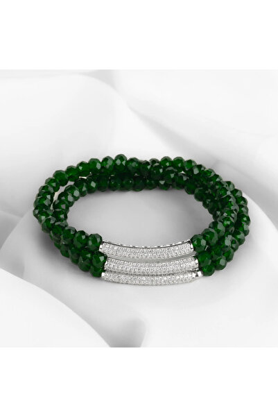MORPHORA Verano Green Prayer Bead Bracelet