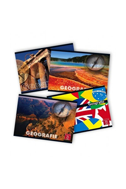 PIGNA Caiet special pentru geografie, format A5, 24 file, 60-70g/mp,