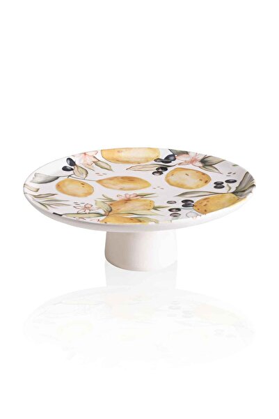 The Mia Limoncello Ayaklı Servis Tabağı 30 cm
