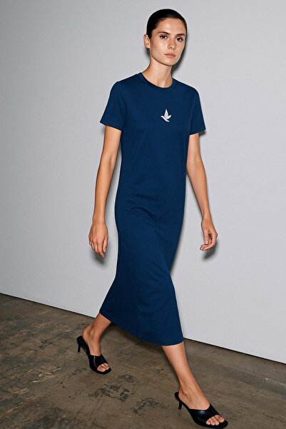 HAKKE ΦΟΡΕΜΑ με κοντό μανίκι με στάμπα με έγχυση