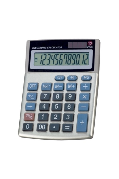 Memoris Calculator de birou cu baterie 12 cifre