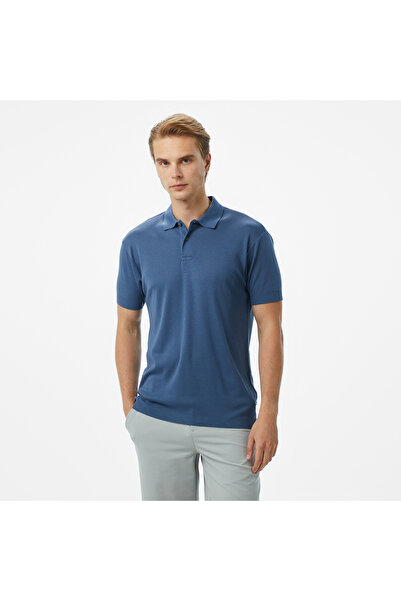 Nautica Erkek Mavi Classic Fit Polo